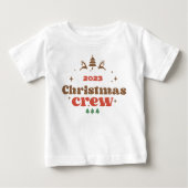 Weihnachts-Crew für jedes Jahr Baby T-shirt (Vorderseite)