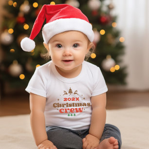 Weihnachts-Crew für jedes Jahr Baby T-shirt