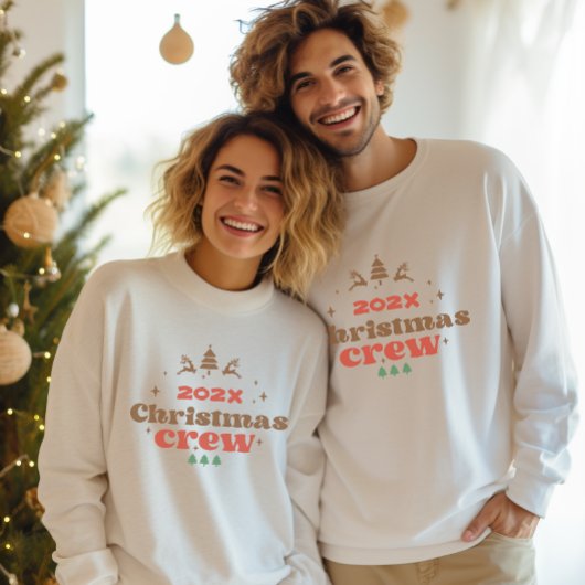Weihnachts-Crew für Männer Sweatshirt