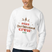 Weihnachts-Crew für Männer Sweatshirt (Vorderseite)