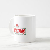 Weihnachts-Crew Kaffeetasse (Vorderseite Links)