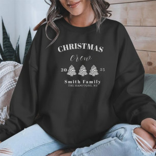 Weihnachts-Crew Maßgeschneiderte Familie Personali Sweatshirt