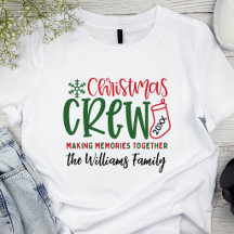 Weihnachts-Crew Maßgeschneiderte Weihnachtsfamilie