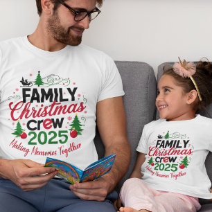 Weihnachts-Crew-Matchgruppe T-Shirt