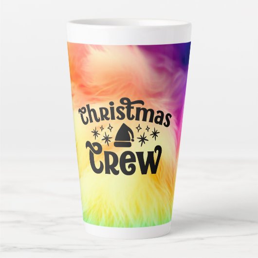 Weihnachts-Crew Milchtasse (Vorderseite)