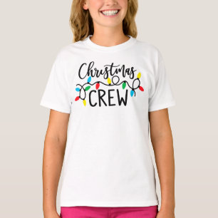 Weihnachts-Crew mit Lichtern-55600 T-Shirt