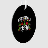Weihnachts-Crew Ornament (Vorderseite)