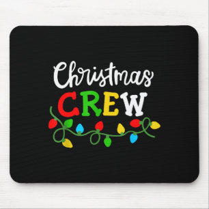 Weihnachts-Crew passende Familien-Weihnachtsfeier  Mousepad