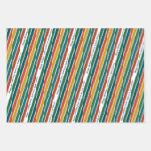 Weihnachts-Crew Sechs Foto Custom Gift Wrap Geschenkpapier Set (Vorderseite 2)