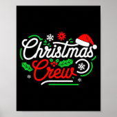 Weihnachts-Crew-Shirt für Erwachsene Männer Frauen Poster (Vorne)