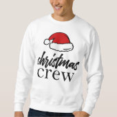 Weihnachts-Crew Snowman Holiday Sweatshirt (Vorderseite)