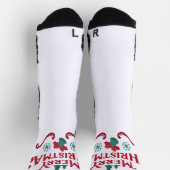 Weihnachts-Crew-Socken Socken (Oben)