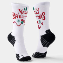 Weihnachts-Crew-Socken