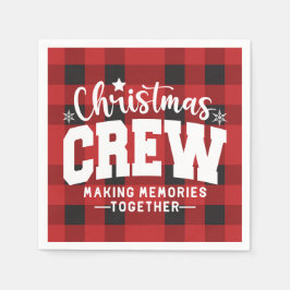 Weihnachts-Crew Standardpapier Napkin Serviette