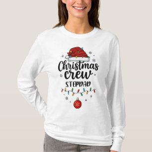 Weihnachts-Crew-Stiefvater-Santa-Hut passend Chris T-Shirt