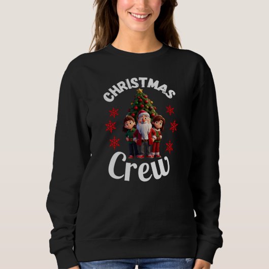 Weihnachts-Crew Sweatshirt (Vorderseite)