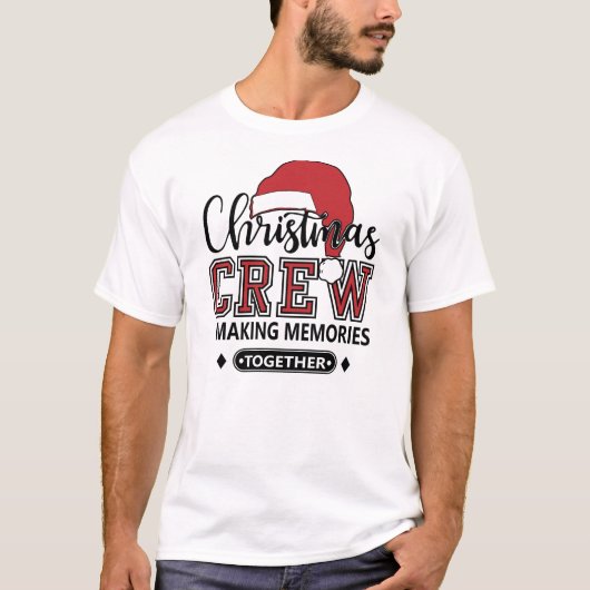 Weihnachts-Crew T-Shirt (Vorderseite)