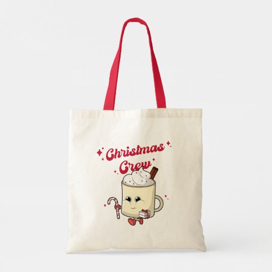 Weihnachts-Crew Tote Tasche (Rückseite)