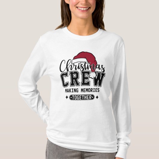 Weihnachts-Crew Weihnachten Shirt 2024 (Vorderseite)