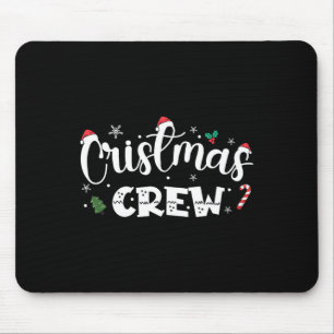 Weihnachts-Crew Weihnachtsfamilie Matching Group X Mousepad