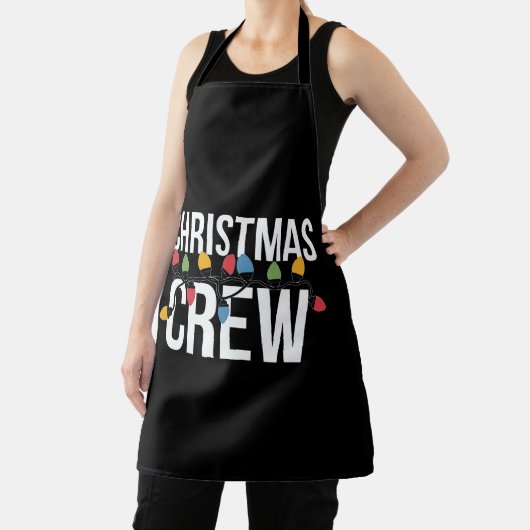 Weihnachts-Crew Weihnachtsfeiertag Schürze (InSitu)