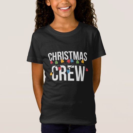 Weihnachts-Crew Weihnachtsfeiertag T-Shirt (Vorderseite)