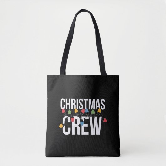 Weihnachts-Crew Weihnachtsfeiertag Tasche (Vorderseite)