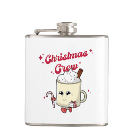 Weihnachts-Crew Wrapped Flask Flachmann