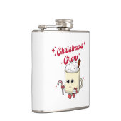 Weihnachts-Crew Wrapped Flask Flachmann (Rechts)