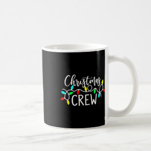 Weihnachts-Crew Xmas Lights Pajama Happy Holiday B Kaffeetasse