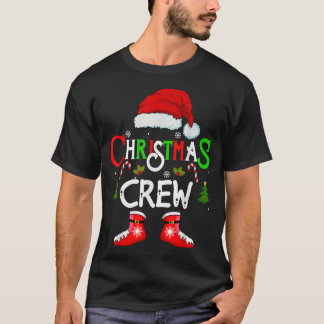 Weihnachts-Crew Xmas Squad santa Familie Pajam T-Shirt