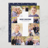 Weihnachts Cross Foto Collage MultiFoto Weihnachte (Vorne/Hinten)