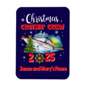Weihnachts-Cruisin-Crew Custom Ship Magnet (Vertikal)