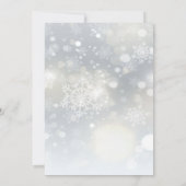 Weihnachts Cupcake Baby Dusche Einladung (Rückseite)