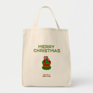 Weihnachts Cupcake Grocero Tote Tasche