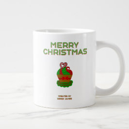 Weihnachts-Cupcake-Jumbo-Tasse Jumbo-Tasse