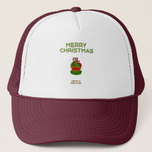 Weihnachts-Cupcake-LKW-Fahrer-Mütze Truckerkappe