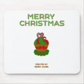 Weihnachts Cupcake Mouse Pad Mousepad (Vorne)