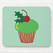 Weihnachts-Cupcake Mousepad