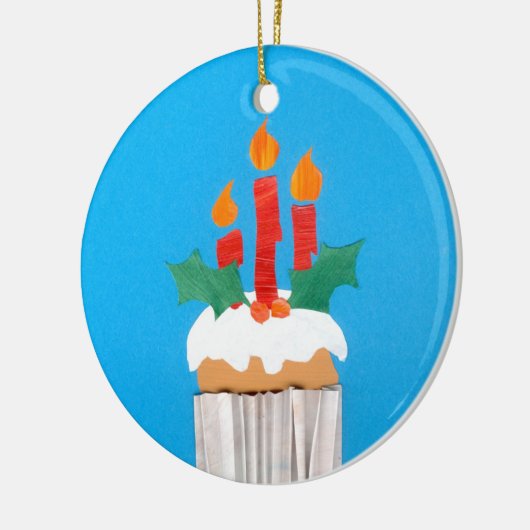 Weihnachts Cupcake Ornament (Links)