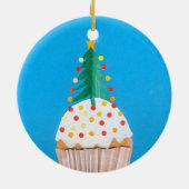 Weihnachts Cupcake Ornament (Hinten)