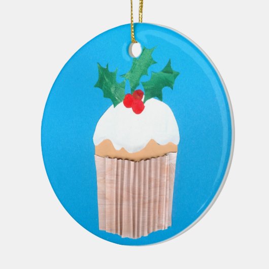 Weihnachts Cupcake Ornament (Links)