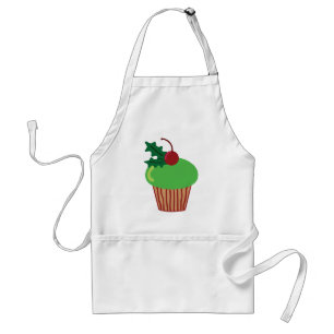 Weihnachts-Cupcake Schürze