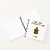 Weihnachts Cupcake Spiral Notebook Notizblock (Innenseite)