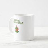 Weihnachts-Cupcake-Tasse Kaffeetasse (Vorderseite Links)
