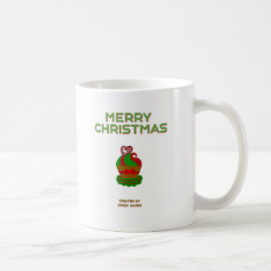 Weihnachts-Cupcake-Tasse Kaffeetasse