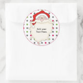 Weihnachts-Cupcake Toppers Stickers (Tasche)