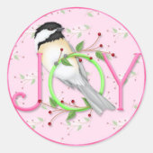 Weihnachts Cupcake Toppers Stickers Joliday (Vorderseite)