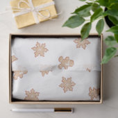 Weihnachts-Cutout-Cookies Weihnachten Seidenpapier (Geschenk)