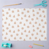 Weihnachts-Cutout-Cookies Weihnachten Seidenpapier (Basteln)